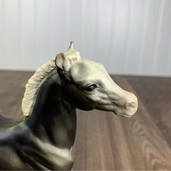 Vintage Breyer Smoke Grey Running Foal Matte Finish Horse - READ - Picture 2 of 9
